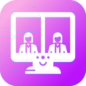 Video Call Vector Icon