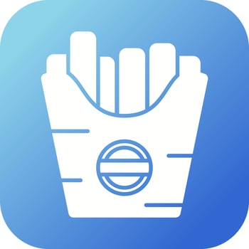 French Fries Vector Icon