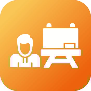Teach Vector Icon