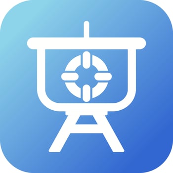 Target Presentation Vector Icon