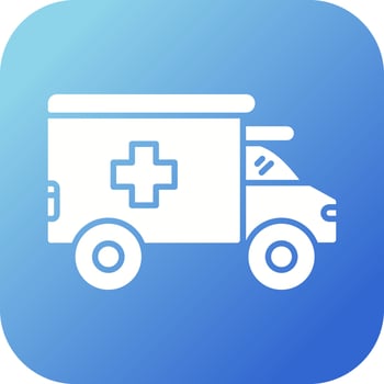 Ambulance Vector Icon