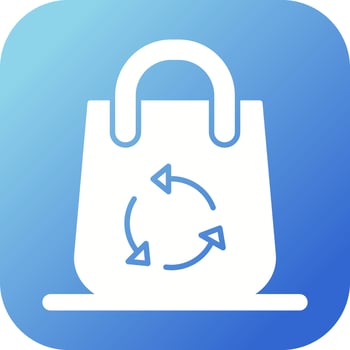 Eco Bag Vector Icon