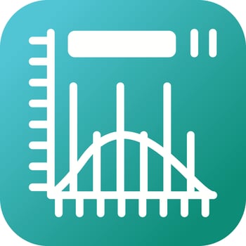 Histogram Vector Icon