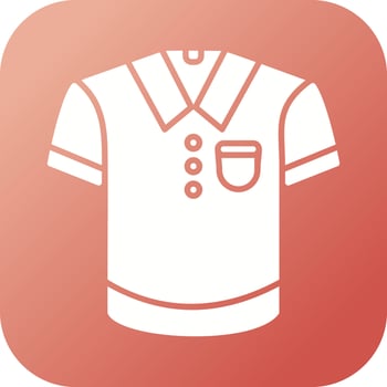 Polo Shirt Vector Icon