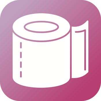 Toilet Paper Vector Icon