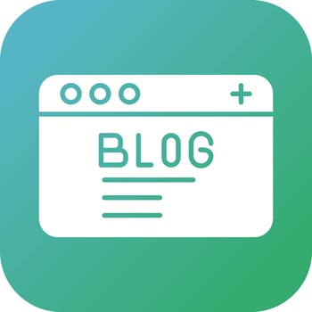 Blog Vector Icon