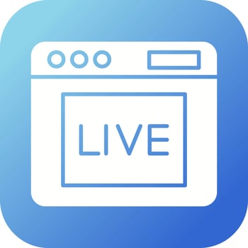 Live Vector Icon