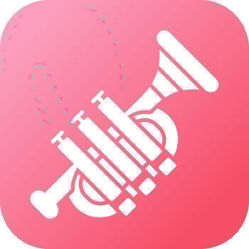 Trumpets Vector Icon