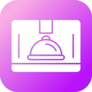 Food Delivery Box Vector Icon