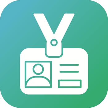 Id Card Vector Icon