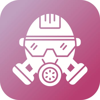 Gas Mask Vector Icon