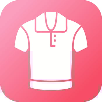 Polo Shirt Vector Icon
