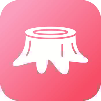 Stump Vector Icon