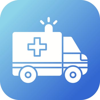 Ambulance Vector Icon