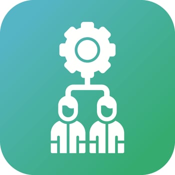 Team Management Vector Icon