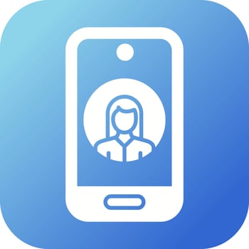 Video Calling Vector Icon