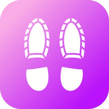 Footprint Vector Icon