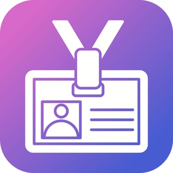 Id Card Vector Icon