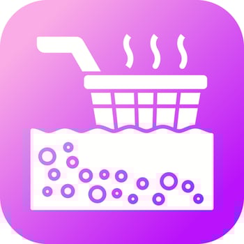 Deep Fryer Vector Icon