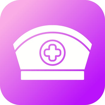 Nurse Cap Vector Icon