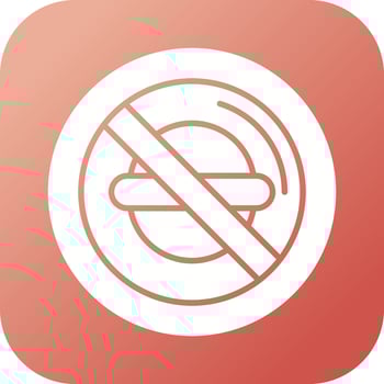 No Food Vector Icon