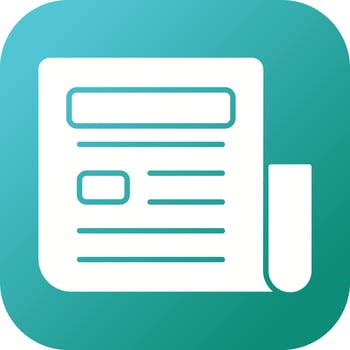 News Paper Vector Icon