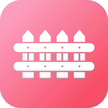 Fence Vector Icon
