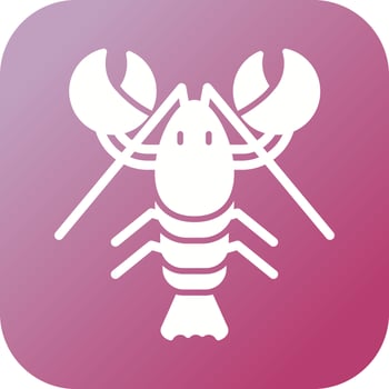 Lobster Vector Icon