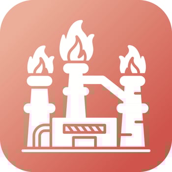 Natural Gas Vector Icon