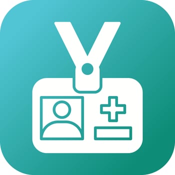 Medical Id Vector Icon