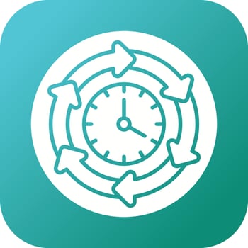 Processing Time Vector Icon