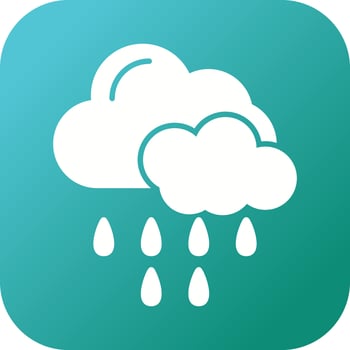 Rain Vector Icon