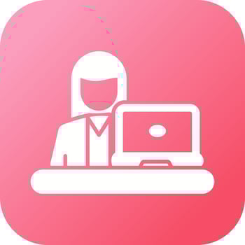Telecommuting Vector Icon
