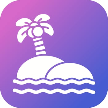 Island Vector Icon