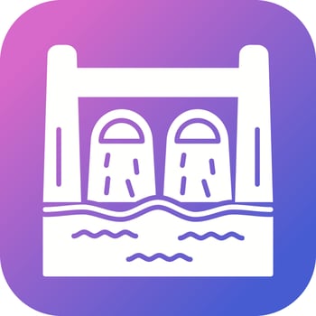 Dam Vector Icon