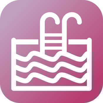 Swimming Pool Vector Icon