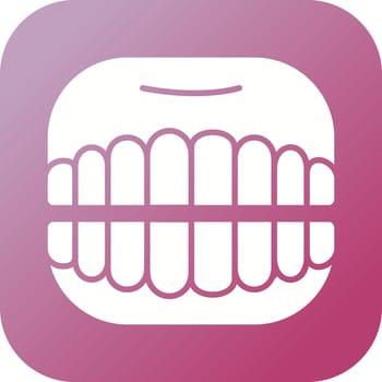 Denture Vector Icon