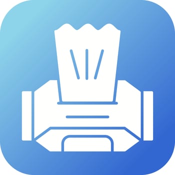 Wet Wipes Vector Icon