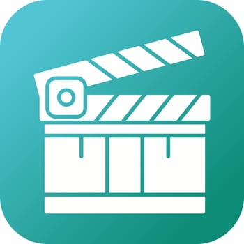 Clapperboard Vector Icon