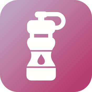 Water Bottle Vector Icon