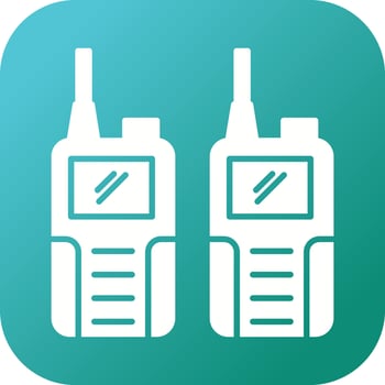 Walkie Talkie Vector Icon
