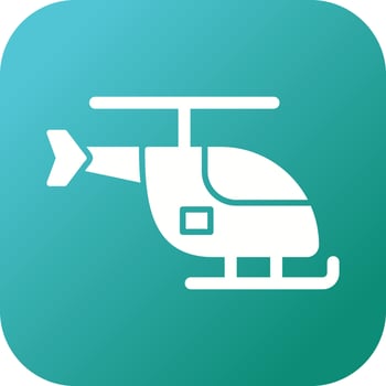 Helicopter Vector Icon