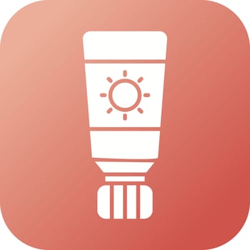 Sunscreen Vector Icon