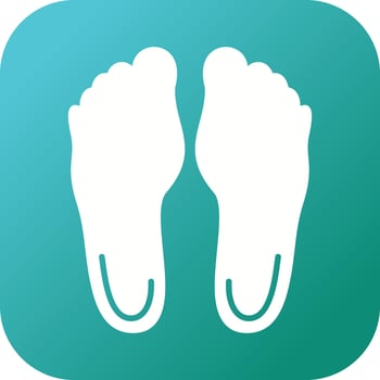 Feet Vector Icon