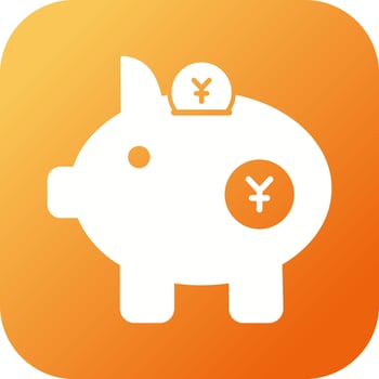 Piggy Bank Vector Icon