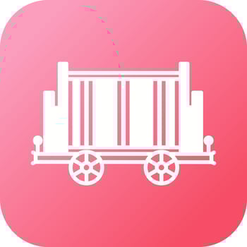 Trolley Vector Icon