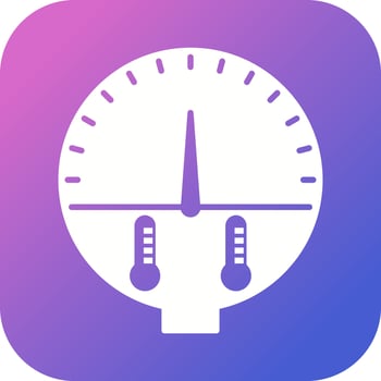 Temperature Indicator Vector Icon