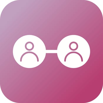 Social Circle Vector Icon