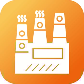 Factory Vector Icon