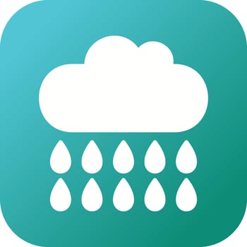 Rain Vector Icon